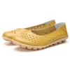 Damen Freizeitschuhe aus Leder mit Aussparungen und weicher Sohle für Winter und Herbst