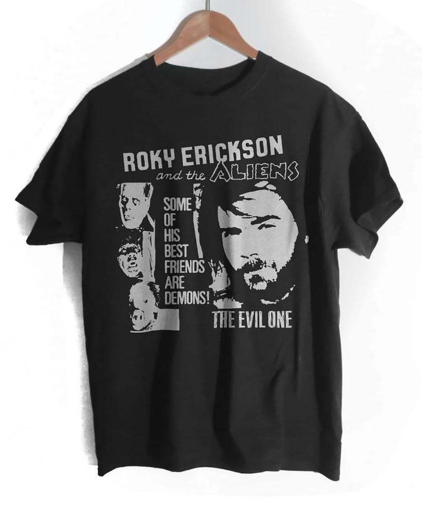 Roky Erickson Alcuni dei suoi migliori amici sono Demoni Maglietta in Cotone Unisex CS574