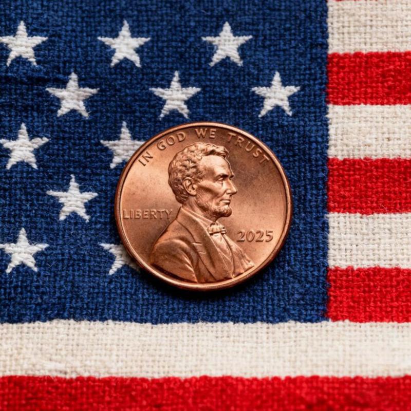 Last Lincoln Penny Tribute Token Final Cent Memorial Coin Historical Commemorative Coin For Us Penny Era Nostalgic Collector