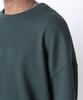 Seuteulaikeu Drop Shoulder Loose Pullover (Deep Green)