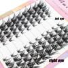 80 Cluster DIY Eyelash Segmented False Eyelash Bundle Eyelash String Fox Eye Natural Makeup Products