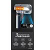 Wall Mount UV Toothbrush Sterilizer and Razor Holder, 99.99% Bacteria Elimination