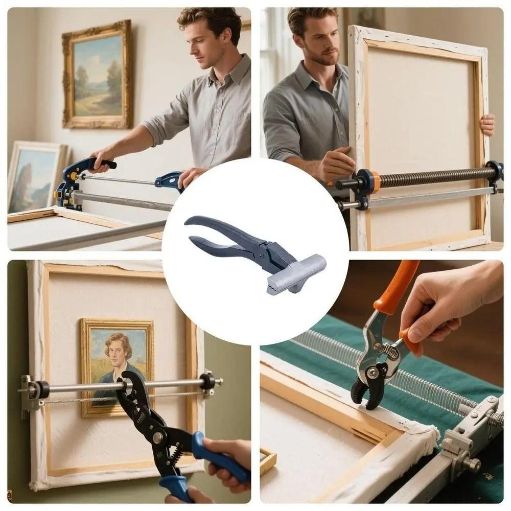 Padded Handle Stretching Canvas Pliers Durable Construction Art Paint Tool  Art Framing
