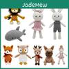 Handmade Crochet Amigurumi Plush Doll Collection Adorable Animal Characters In Soft Pp Cotton
