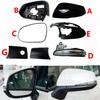 Auto Reversing Rearview Mirror Cover Base Shell Turn Signal Light Glass Lens Frame Lower Cap For Toyota Sienna