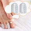 Protetores de Dedo do Pé em Silicone Macios Elásticos Protetores de Dedo para Homens Mulheres Respiráveis Anti-Fricção Tampas de Gel Mangas de Cuidados com os Pés