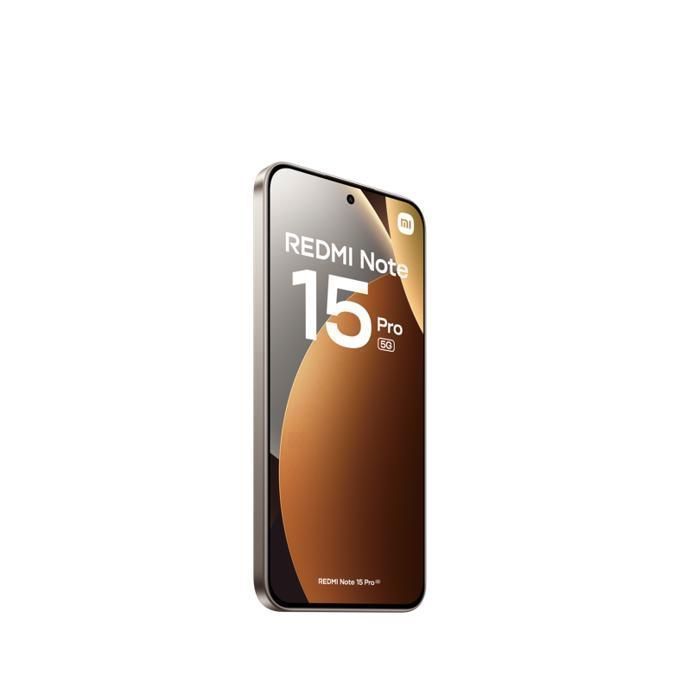 Smartphone - XIAOMI - REDMI Note 15 Pro 5G - 8Go/256Go - Version européenne - non Chargeur - Neuf - EM