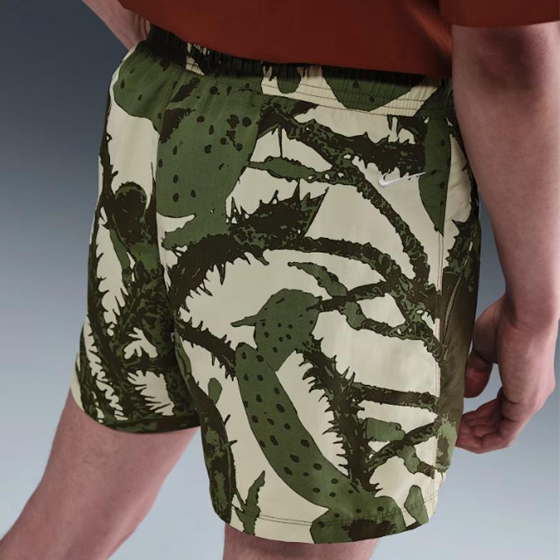 Nike Cactus Print Loose Fit Three-Quarter Casual Shorts Men shorts HV0596-229