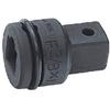 Top Kogyo Impact Socket Adapter To Concave 3mm Angle Convex 4mm Angle Total Length Made In Japan (TOP) 9.5mm 12.7mm 32.5mm PAD-34 Tsubame-Sanjo
