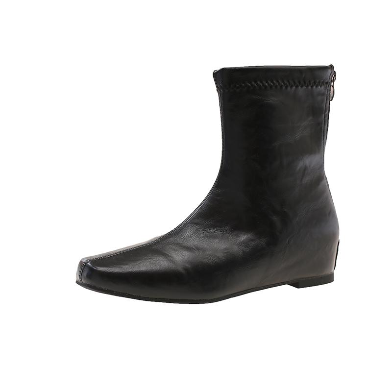 Fashion 2025 New Women High-quality Hot-selling and Versatile Ankle Boots Fashion Pointed Toe Ladies Elegant Short Boots