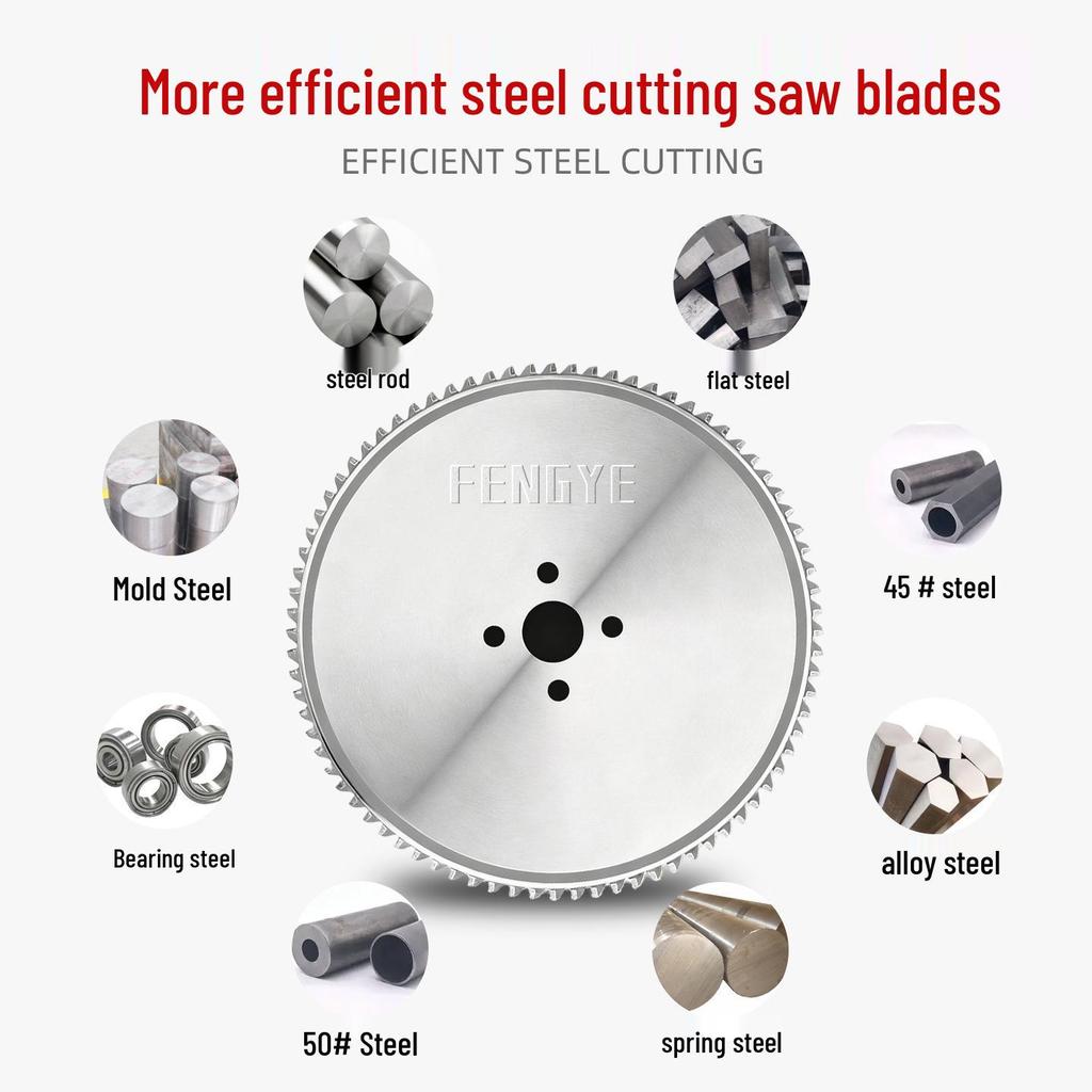 High-Speed Metal Ceramic Alloy Saw Blade for Cold Cutting Carbon Steel