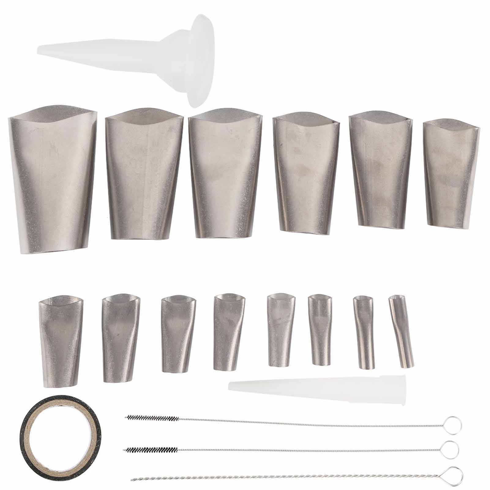 

20 шт. нержавеющая сталь герметик финишер нержавеющий набор насадок для герметика разных размеров для кухни
