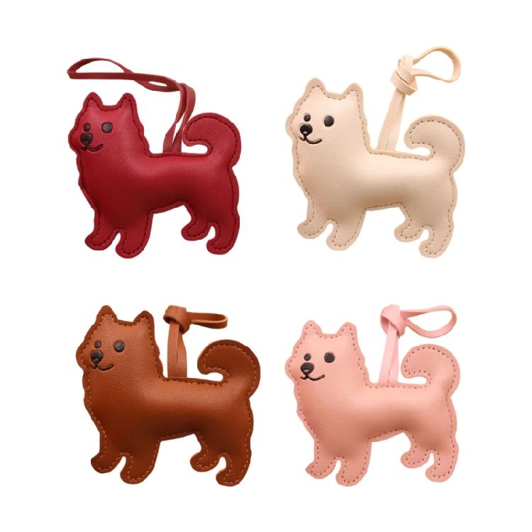 Moderner Chinesischer Pastoraler Hund Schlüsselanhänger Für Den Täglichen Gebrauch Wesentlich Wasserabweisend PU Handwerkskunst Anhänger