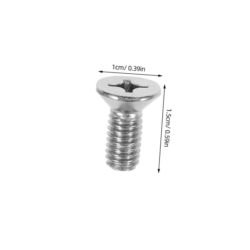 LOORGVEL 8pcs Car Brake Screw Kit Front and Brake Pad 93600-06014-0h Stainless Steel Brake Screw Set Compatible with Honda