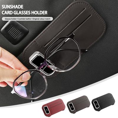 Multifunctional Car Sun Visor Organizer Card Glasses Holder For C4 C3 C5 C1 C2 C6 VTS C4L DS3 DS4 DS5 Grand Berlingo