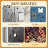 Spider Magnetic Decoration 1/4/8Pcs 3D Refrigerator Magnet for Halloween, Scary Fake Office Cabinet Decor Decoration, Halloween Prank Props,