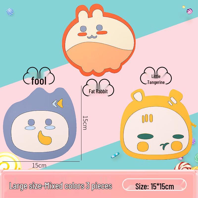 Cartoon Animal Heat Resistant Dining Table Mat Set