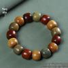 Temple Sandalwood Multi-Treasure Buddhist Rosary Beads Bracelet - Wenge Accessories Gift