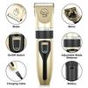 Tondeuse pour chien Tondeuse à cheveux pour chien Toilettage Animal de compagnie Chat Coupe de cheveux Tondeuse Rasoir Set Sans fil Rechargeable Professionnel Tondeuse à cheveux pour chien