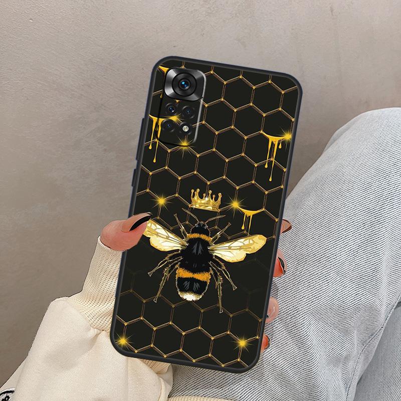 

Honeycomb Honey Bee For Xiaomi Redmi Note 14 9 10 11 12 13 15 Pro Plus Case Cover For Redmi 15C 14C 12C 10C 13C Redmi 15C 5G