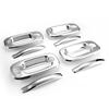 Wzxdauto ABS Luxury Body Exterior Door Handle Covers Mirror Cover Rear Easy Installation 99-06 Silverado GMC Yukon