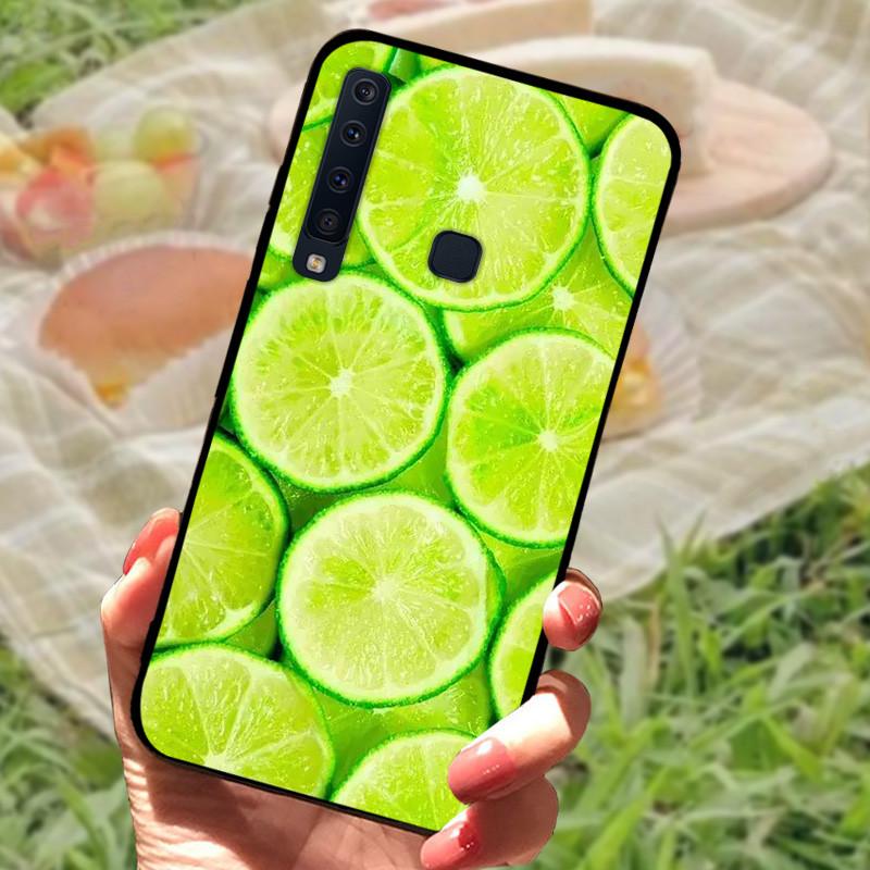 For Samsung A9 2018 Case Cover A7 2018 Silicone Soft Marble Black Bumper Funda Coque for Samsung Galaxy A7 A9 2018 Protective