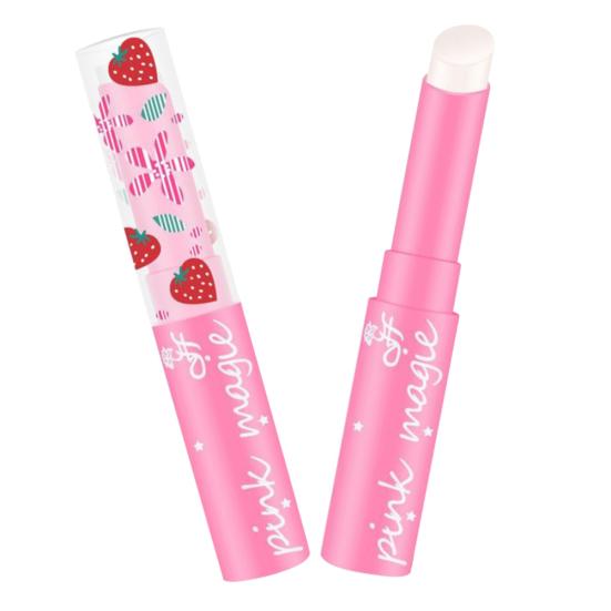 Femei Beauty Strawberry Lip Balm Ruj magic care schimbă culoarea temperaturii