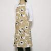 Marimekko Apron Pieni Unikko Off-WhiteBeigeDark Blue cm