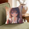 New K-Kaoruko Waguri Pillowcase Toon Gift Cushion Cover Bedroom Home Sofa Chair Seat Decor Pillow Case