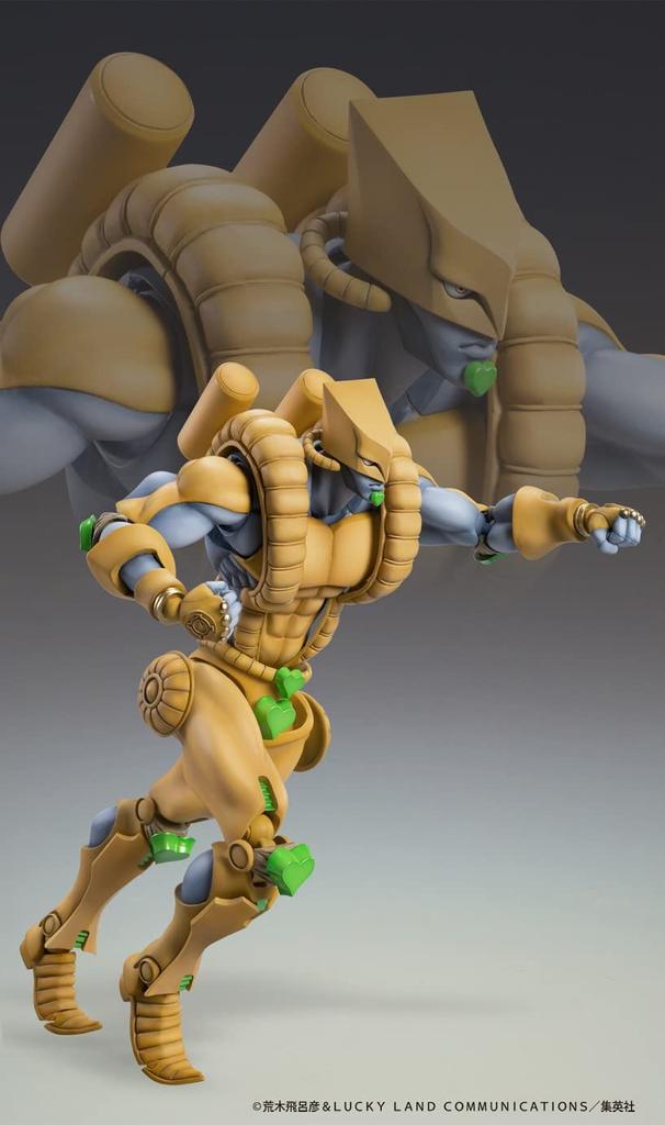 Super Action Statue BIG Bizarre Adventure Part 250mm PVC ABS POM Metal Painted Movable Figure ME22686 "JoJo's 3" "The World" Approx. & & &