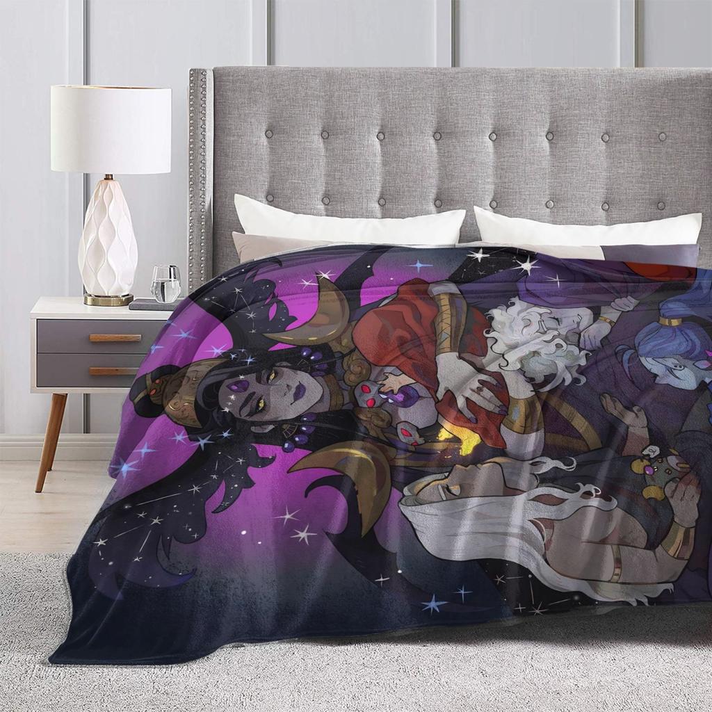 Hades Zagreus Plush Blankets Girls Boys Flannel Bedding Throws For Bedroom Soft Warm Design Quality Bedspread Birthday Gift
