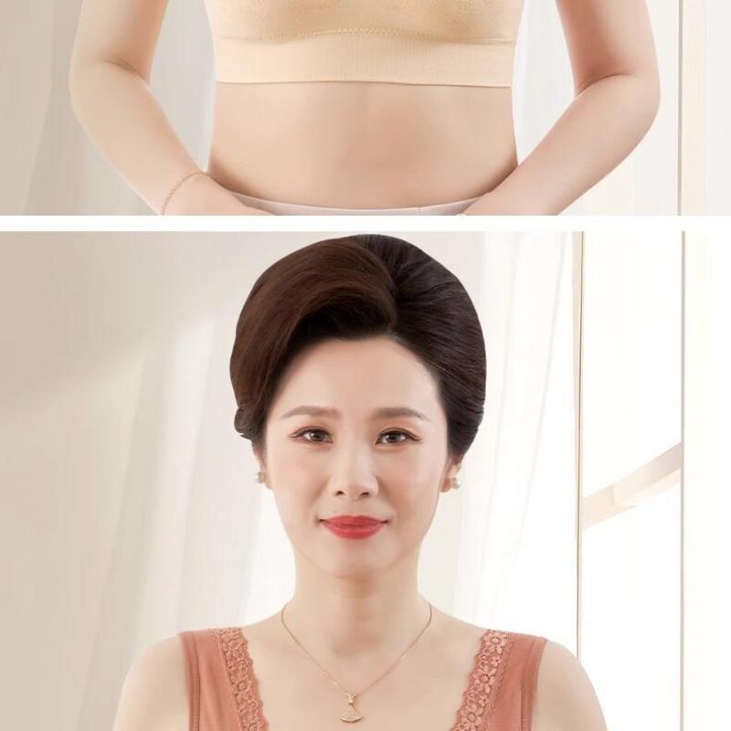 Women S Wireless Thin Comfortable Vest Style Bra For Middle Aged Women