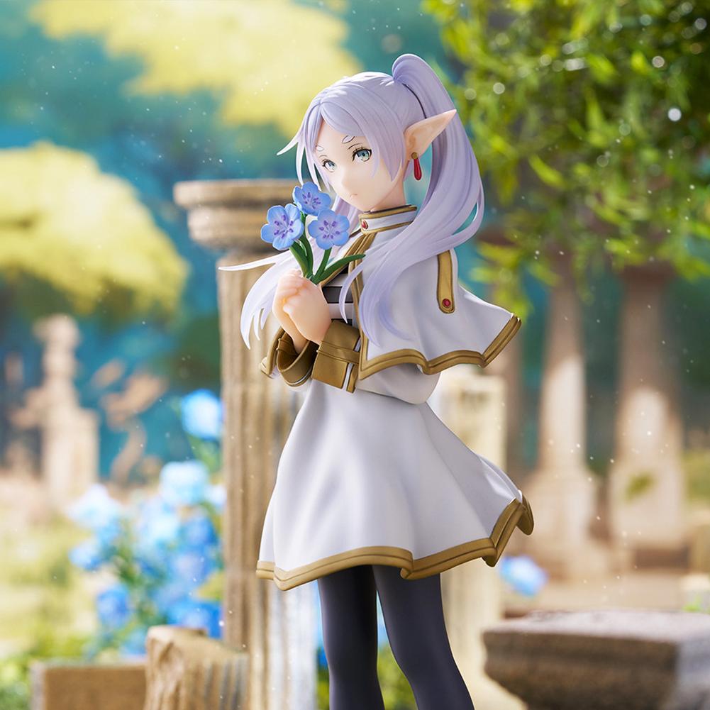 15cm Frieren:  Anime Figure Himmel Standing Bouquet Action Figure Luminasta Frieren Figurine Collection Model Kids Gift 2pcs