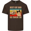 Best Cat Dad Ever Funny Fathers Day Unisexs Light Cotton TShirt