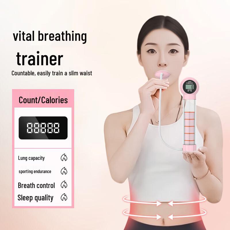 WEZHO Digital Counting Abdominal Breathing Trainer