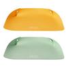 2Pcs Pet Food Mats Waterproof Non Slip Cat Meal Mat Faux Leather Pet
