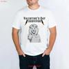 Valentines Day Survivor Mens Funny T Shirt Humor White GifT Romance Top Vintage Washed Soft Versatile Breathable