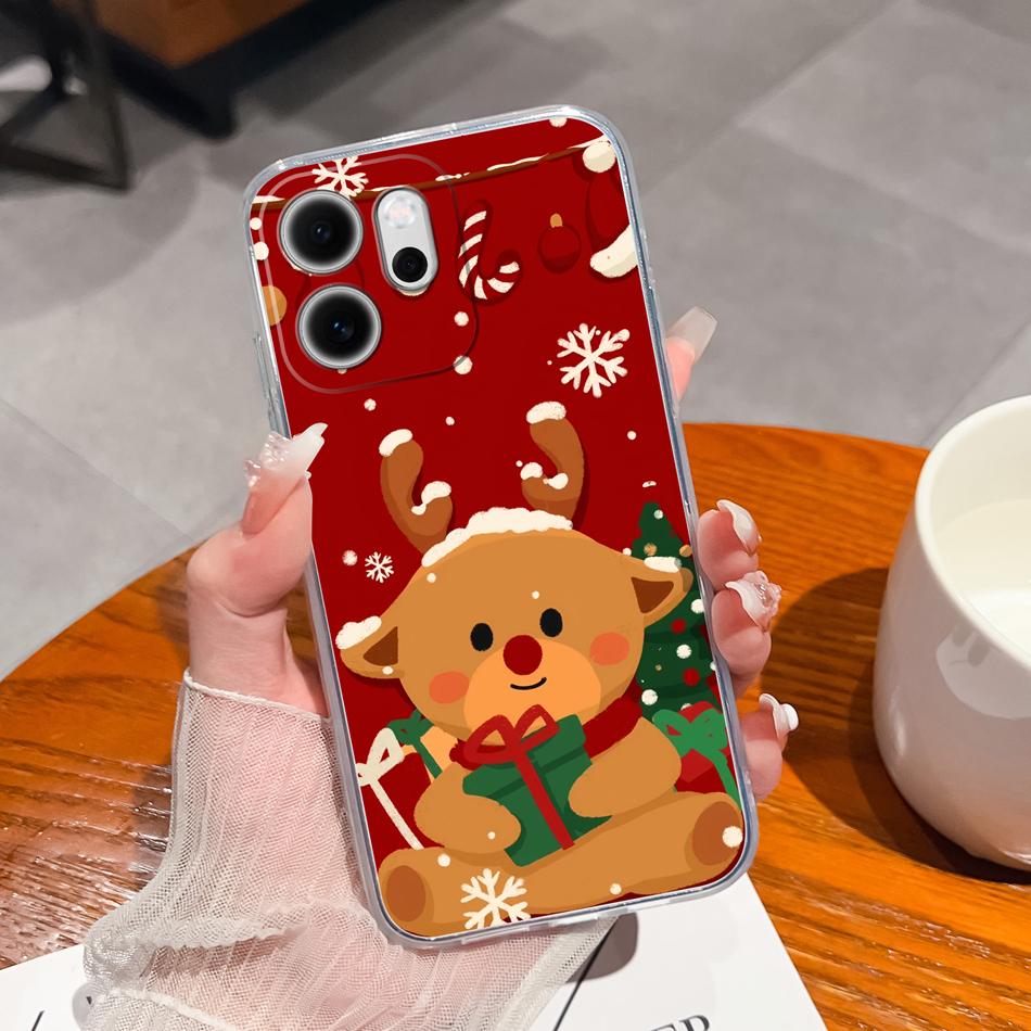 For Oppo Reno 14F 5G Phone Case Leisure Style Patterns Soft Silicone TPU Transparent Lightweight Cover For Oppo Reno14 F Capa