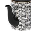 Francfranc Tweed Teapot, Black