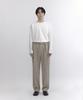 NONBLANK [Summer] Summer Cool Touch Belted Wide Fit Pants_Beige