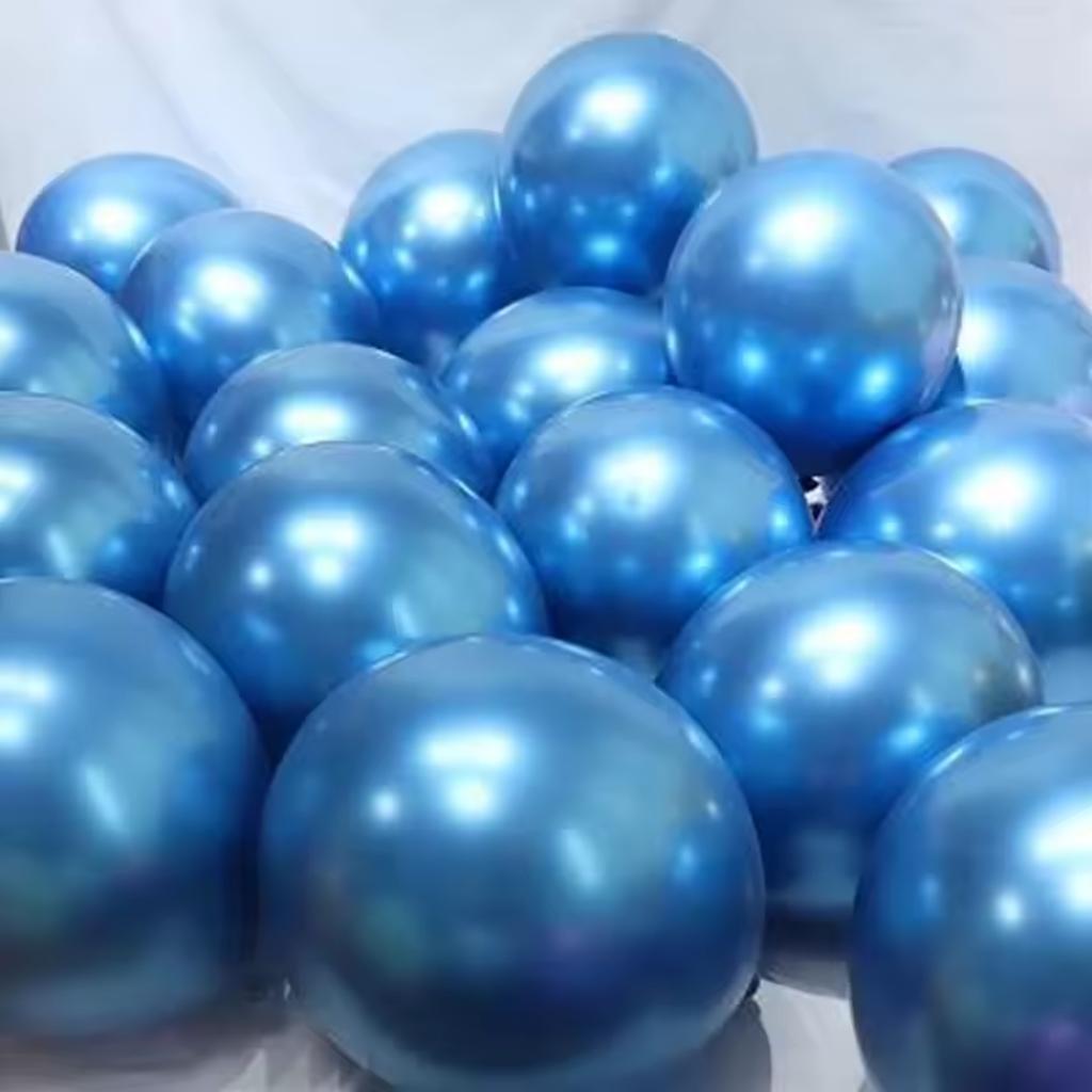 15pcs Chrome Metallic Mermaid Latex Balloons Set Happy Birthday Party Decorations Adult Kids Wedding Globos Supplies