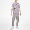 Nike Sportswear Club Embroidered Swoosh Crew Neck T-Shirt Men Tops Light-Purple AR4999-576