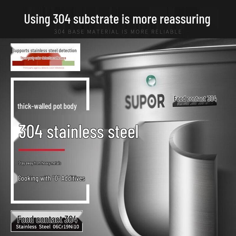 SUPOR Good Helper Stainless Steel Soup Pot