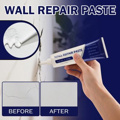 Plasterboard Kit, Wall Paste, Wall Agent, Easily Fills Holes In Walls, Quickly Cracks, Plasterboard Wall .250ml