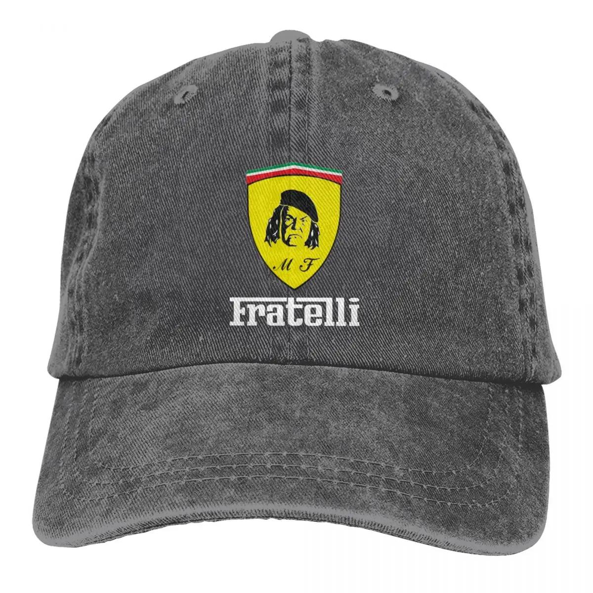 

The Goonies Mama Fratelli Trucker Hat Merchandise Vintage Distressed Washed Baseball Cap For Unisex Adjustable Adjustable