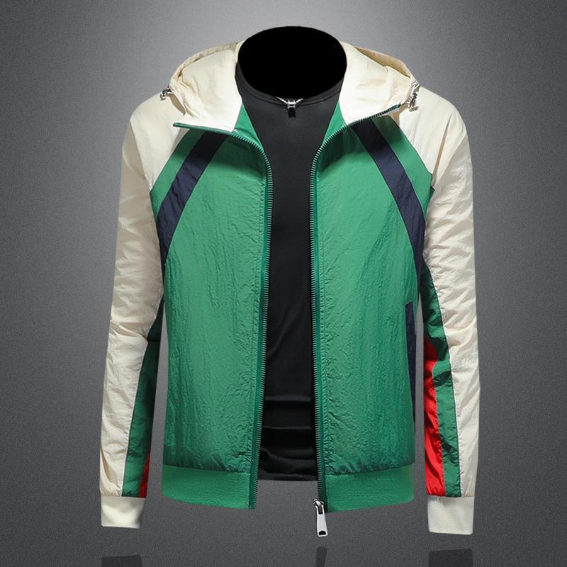 

И Новый Стиль Мужской Кардиган с Воротником-Стойкой Повседневный Свитер Модный Свободного Кроя с Длинным Рукавом Верхняя Одежда JK9259 XL