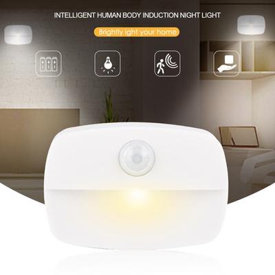 Lámpara LED inalámbrica para pasillo y escalera, lámpara nocturna con Sensor de movimiento, luces nocturnas blancas cálidas para el hogar, cocina, armario y armario