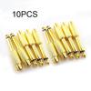 Golden Audio Adapter 6.35mm 1/4" Male Mono Plug to RCA Female 6.5mm to AV Jack Audio Adapter Connector TS For Home KTV H1Good product
