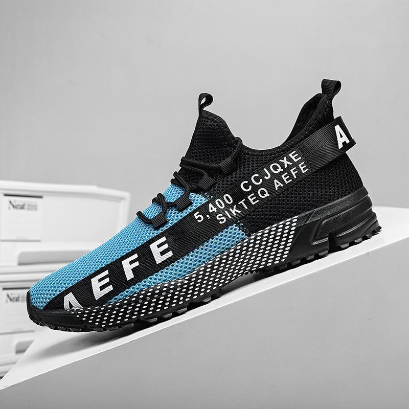 Men Running Gym Sneakers Breathable Mesh Casual Shoes Men's Fashion High Quality Men's Shoe Outdoor Lightweight Walking Sneaker
