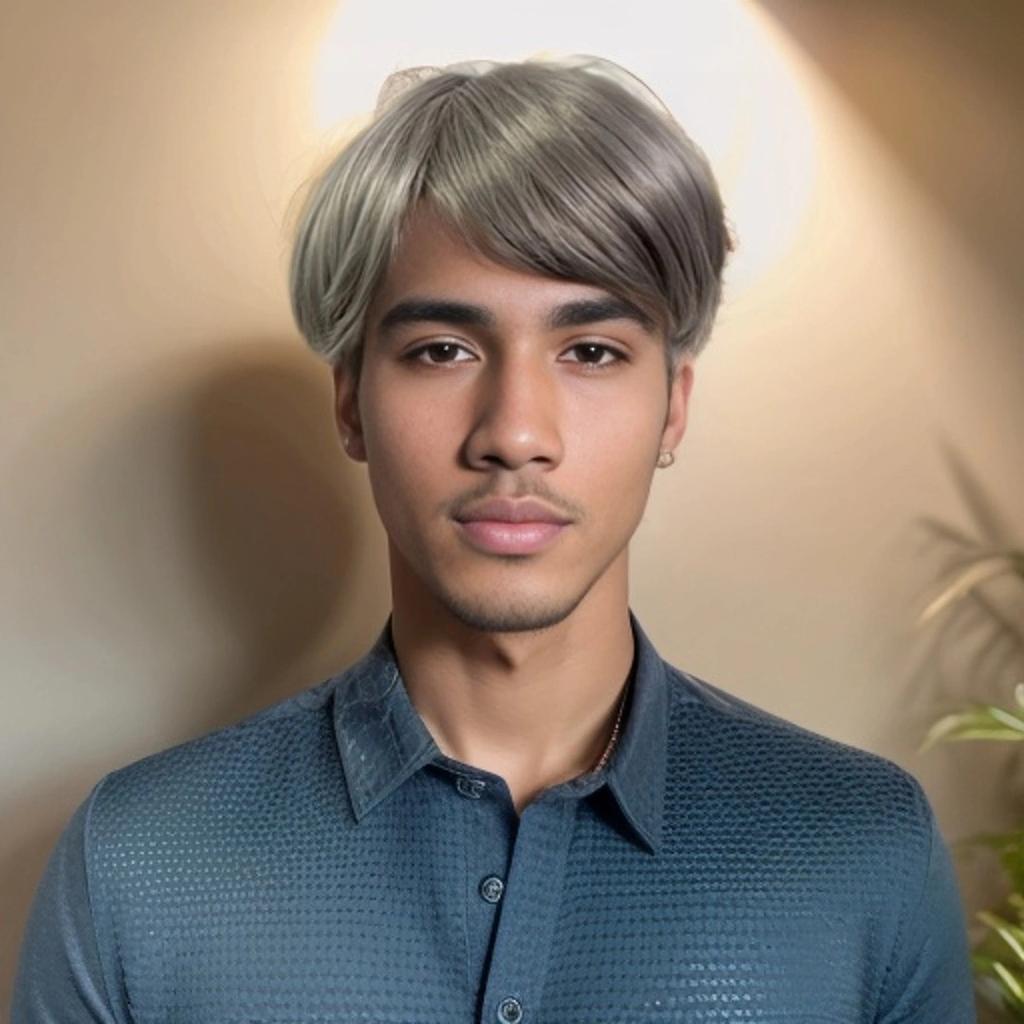 Synthetische kurze Herrenperücken mit Pony, modisch, gemischt, schwarz-grau, natürliches Kunsthaar, Alltags-Partyperücke, hitzebeständige Faser